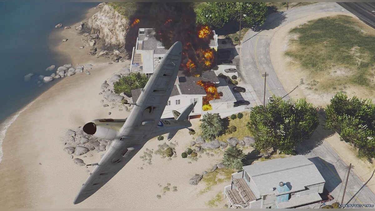 Supermarine Spitfire Mk.IIB [Add-On] / GTA 5