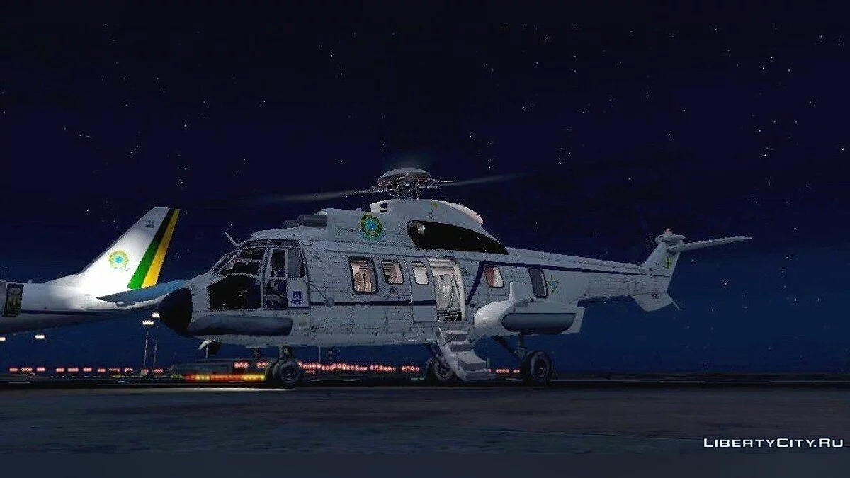 VH-34 Super Puma FAB President [Replace] / GTA 5