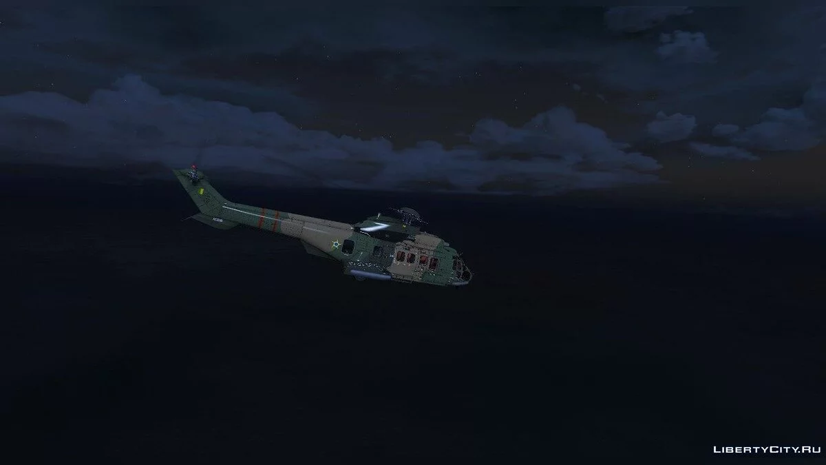 As-332 Super Puma FAB [Reemplazo] 1.0 / GTA 5