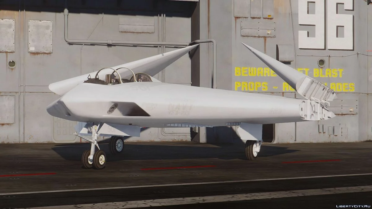 A-12A Avenger II Navy Stealth Bomber [Add-On] / GTA 5