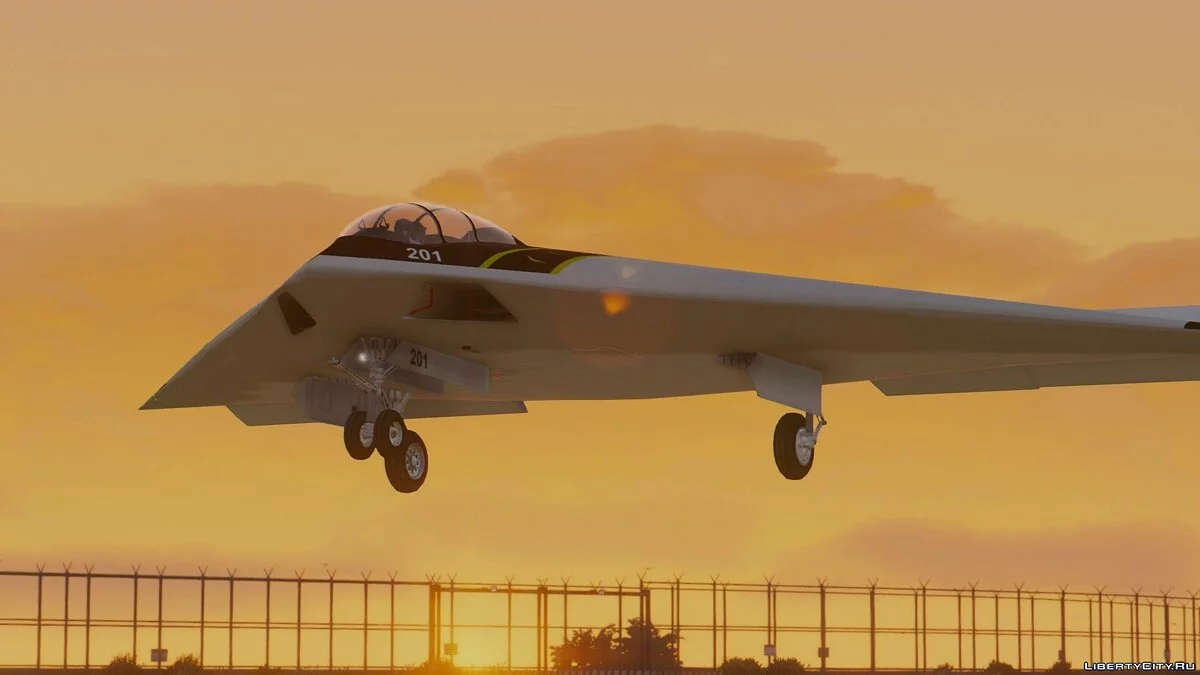 A-12A Avenger II Navy Stealth Bomber [Add-On] / GTA 5