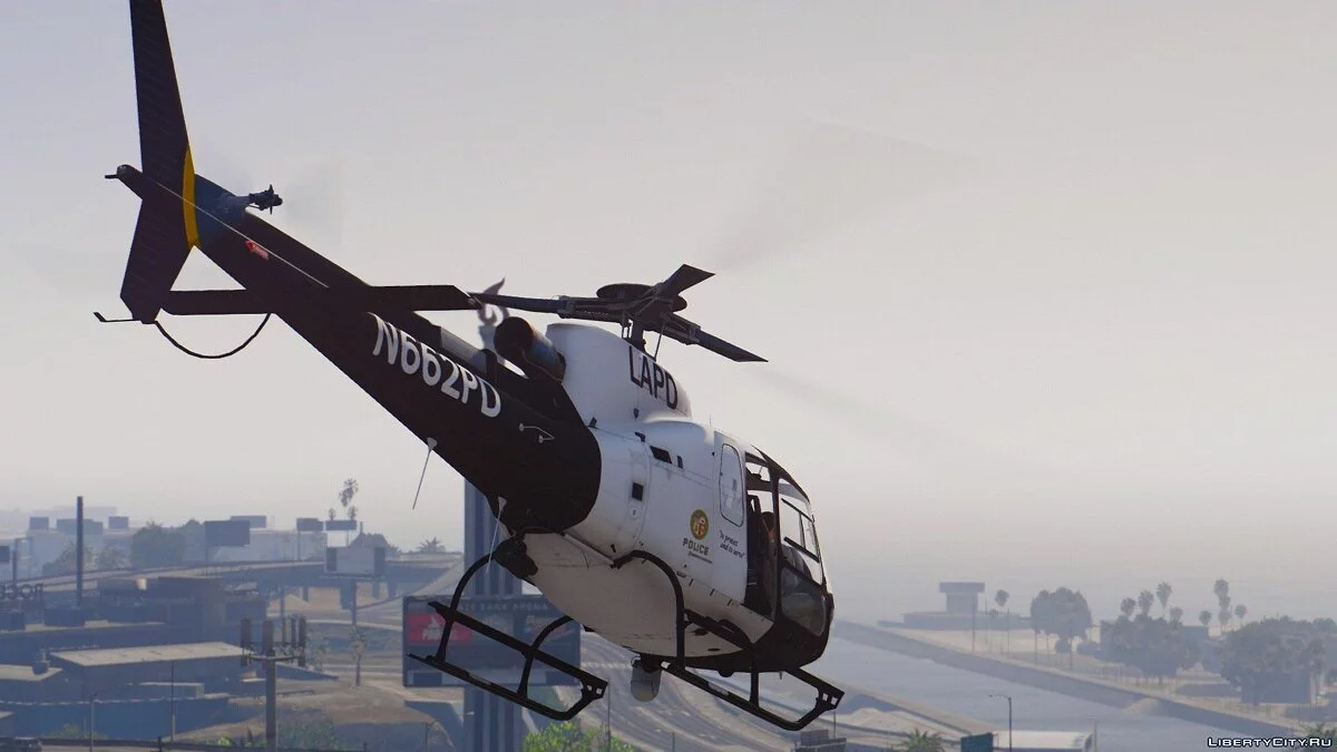 AS-350 Ecureuil (LAPD & CHP) [Add-On / Replace | Livery] / GTA 5