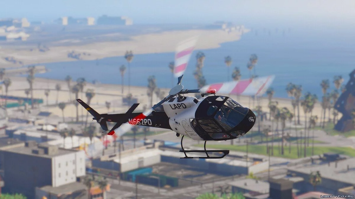 AS-350 Ecureuil (LAPD & CHP) [Add-On / Replace | Livery] / GTA 5