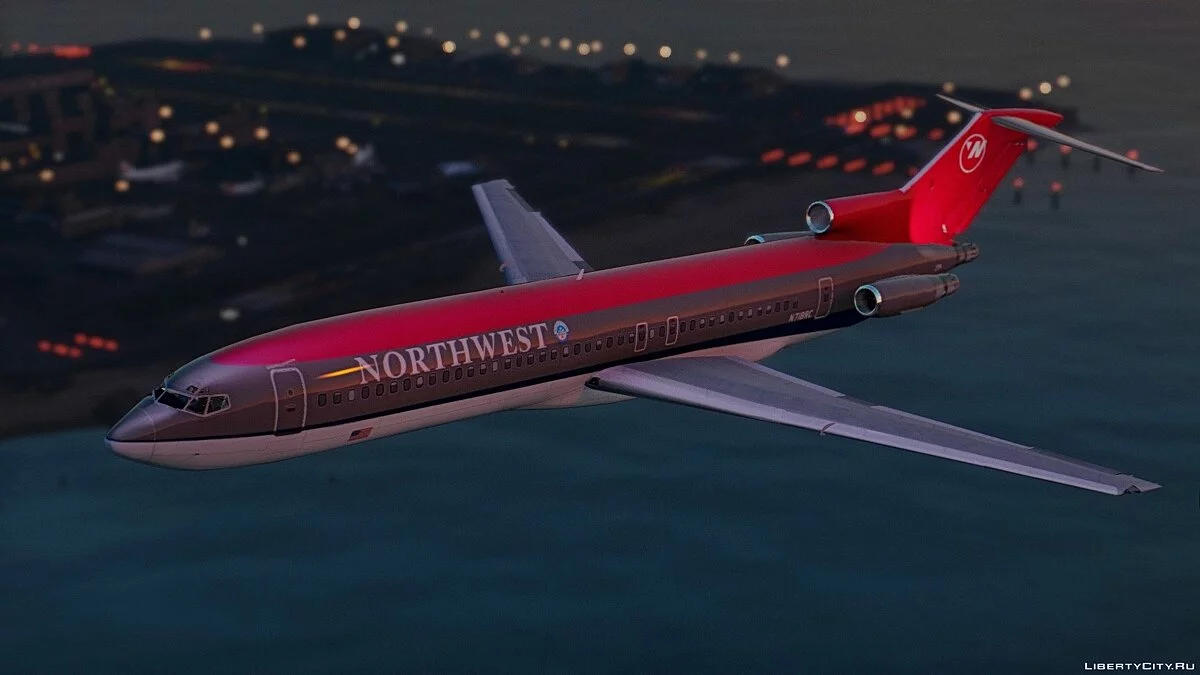 Boeing 727-200 (пасажирський та вантажний) 2.0 / GTA 5