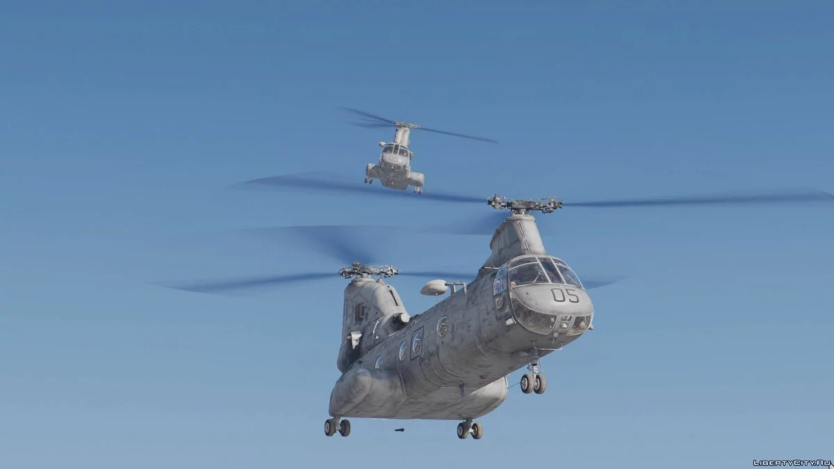 CH-46E Seaknight (2en1) [Añadir] / GTA 5
