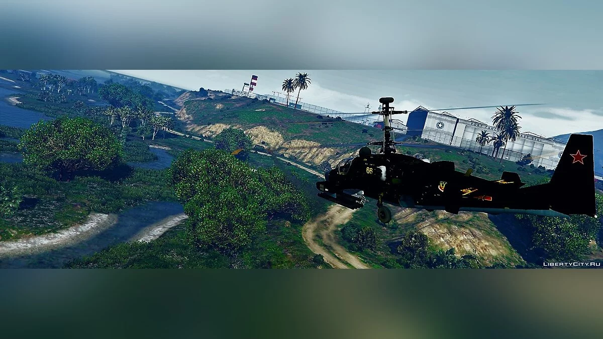 Kamov Ka-52 Alligator (Black Shark) Камов Ка-52 [Reemplazo] 1.0 / GTA 5