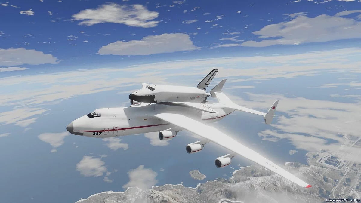 Antonov AN-225 Mriya Buran Carrier [Add-On] / GTA 5