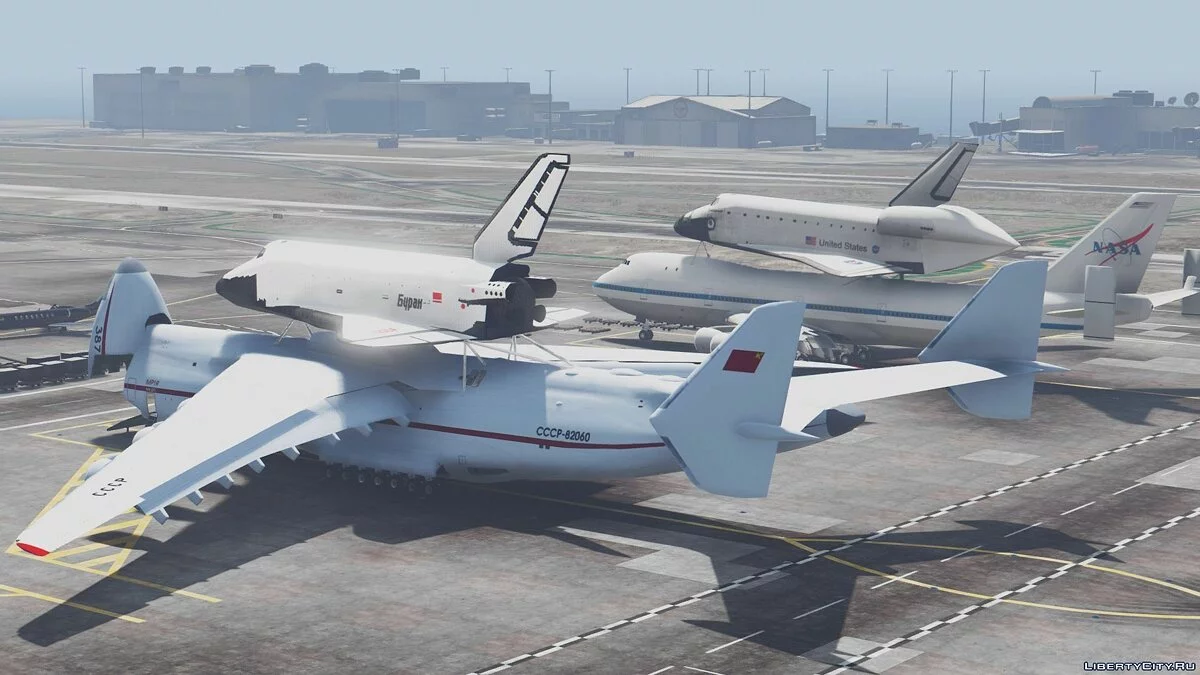 Antonov AN-225 Mriya Buran Carrier [Add-On] / GTA 5