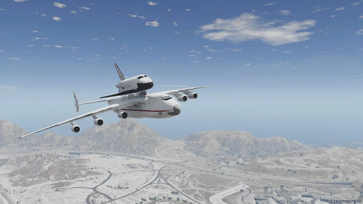 Antonov AN-225 Mriya Buran Carrier [Add-On] / GTA 5