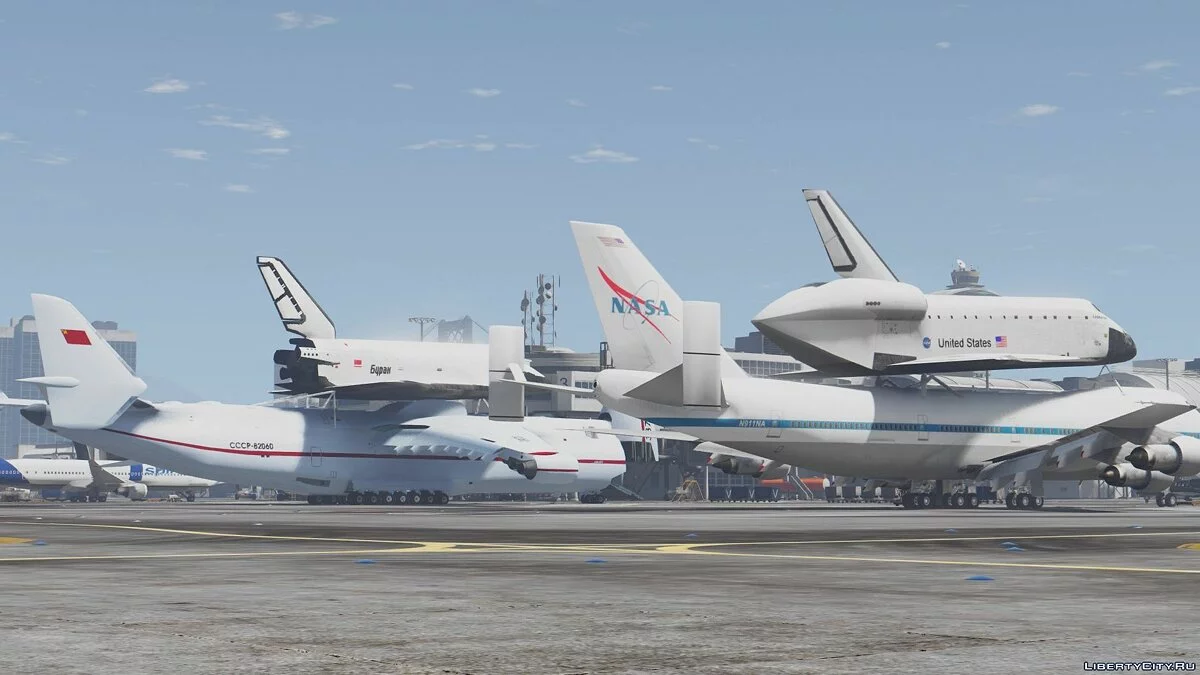 Antonov AN-225 Mriya Buran Carrier [Add-On] / GTA 5