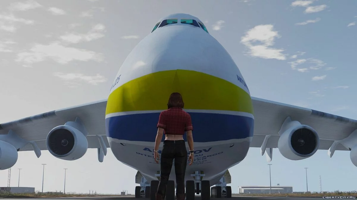 Antonov AN-225 Mriya - The Largest Plane in the World! [Add-On] v1.5 / GTA 5