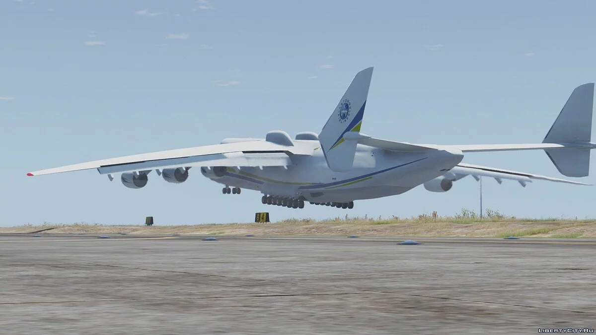 Antonov AN-225 Mriya - The Largest Plane in the World! [Add-On] v1.5 / GTA 5