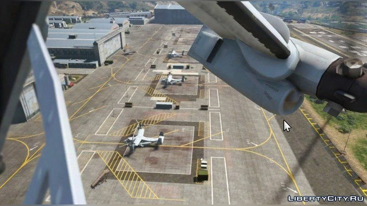 USMC MV-22B Osprey [REPLACE] (8 liveries / Hélices Iluminadas) 1.0 / GTA 5