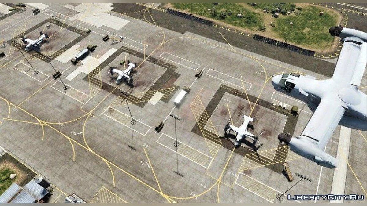 USMC MV-22B Osprey [REPLACE] (8 liveries / Hélices Iluminadas) 1.0 / GTA 5