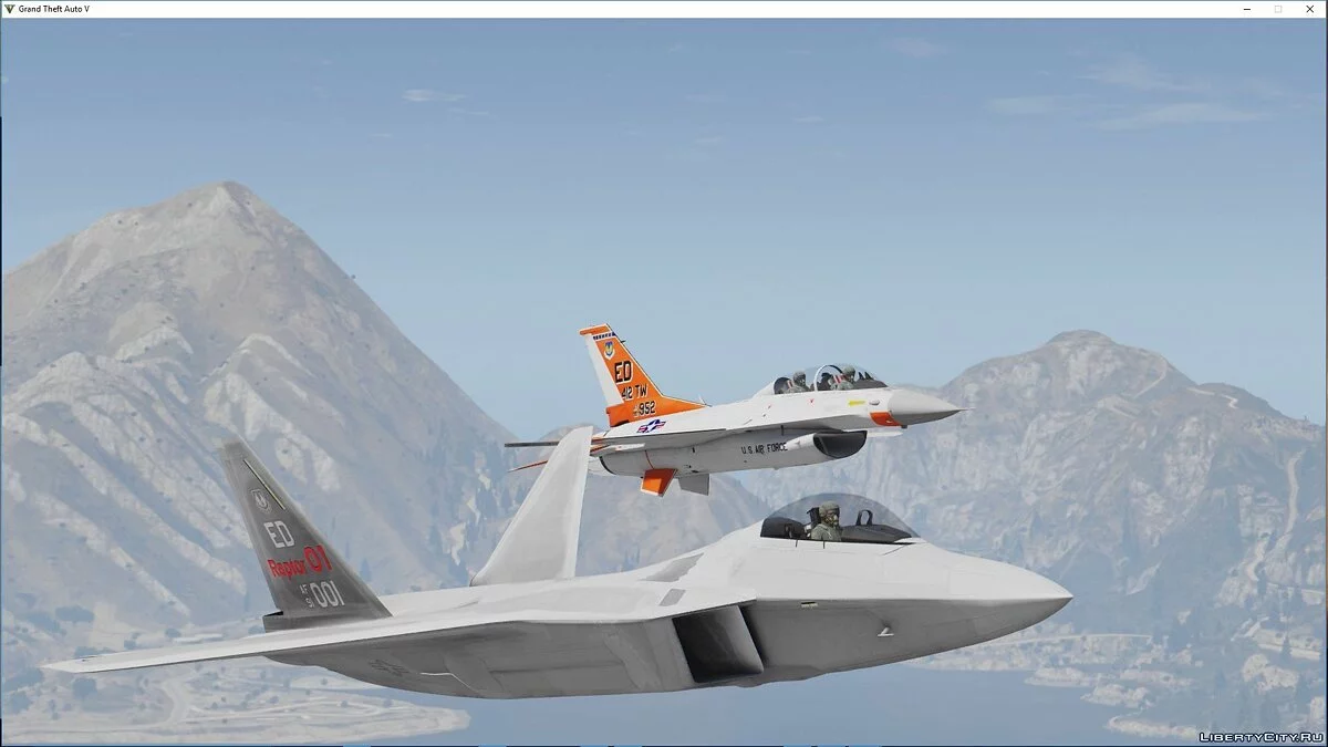 F-16D Fighting Falcon (unarmed) [Add-On] / GTA 5