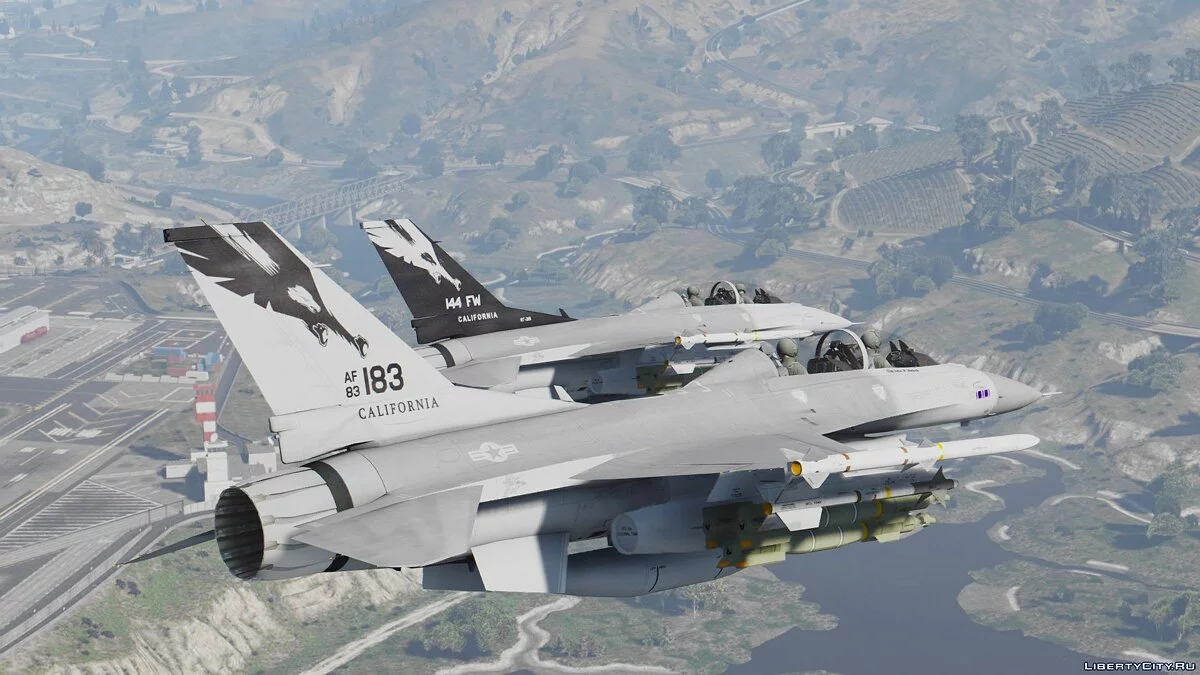 F-16D Fighting Falcon (USAF) [Add-On] / GTA 5