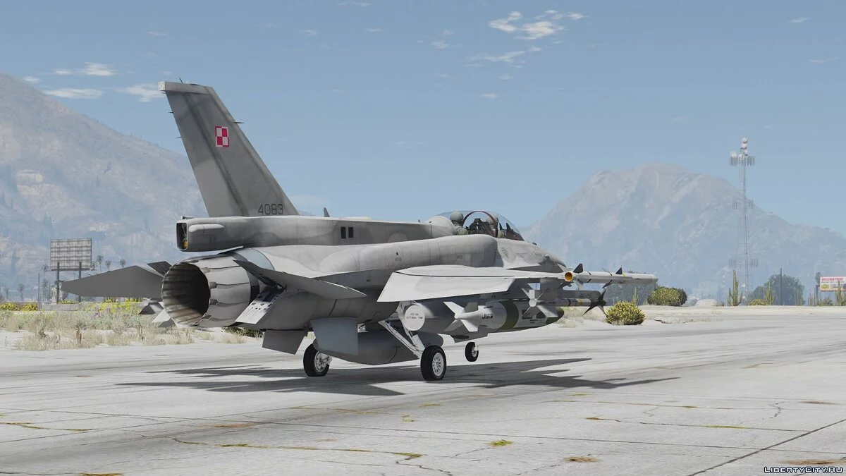 F-16D/F-16F International Pack (VAE, USAF, Polen, Pakistan, Türkei) [Add-On] / GTA 5