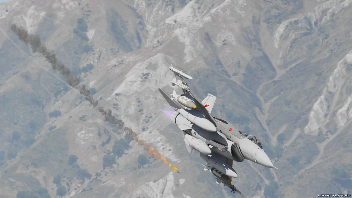 F-16D/F-16F International Pack (VAE, USAF, Polen, Pakistan, Türkei) [Add-On] / GTA 5