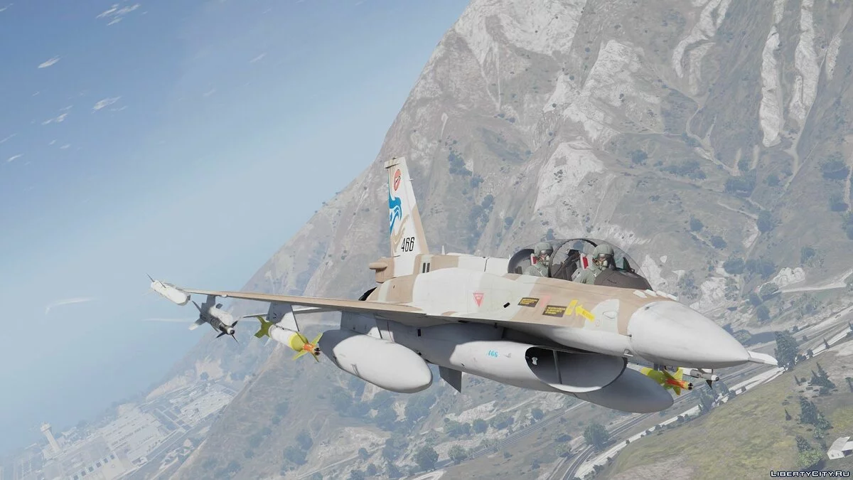 F-16I Sufa (Israeli Air Force) [Add-On] / GTA 5