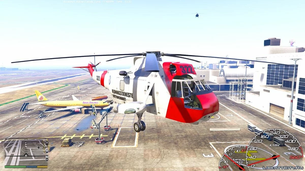 Norwegian SeaKing Helicopter - SAR 0.1 / GTA 5