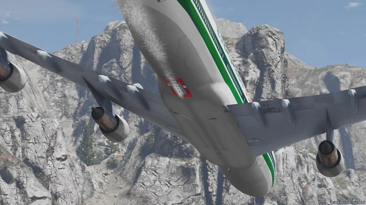 Avião de Combate Boeing 747-200 Supertanker [Add-On] / GTA 5