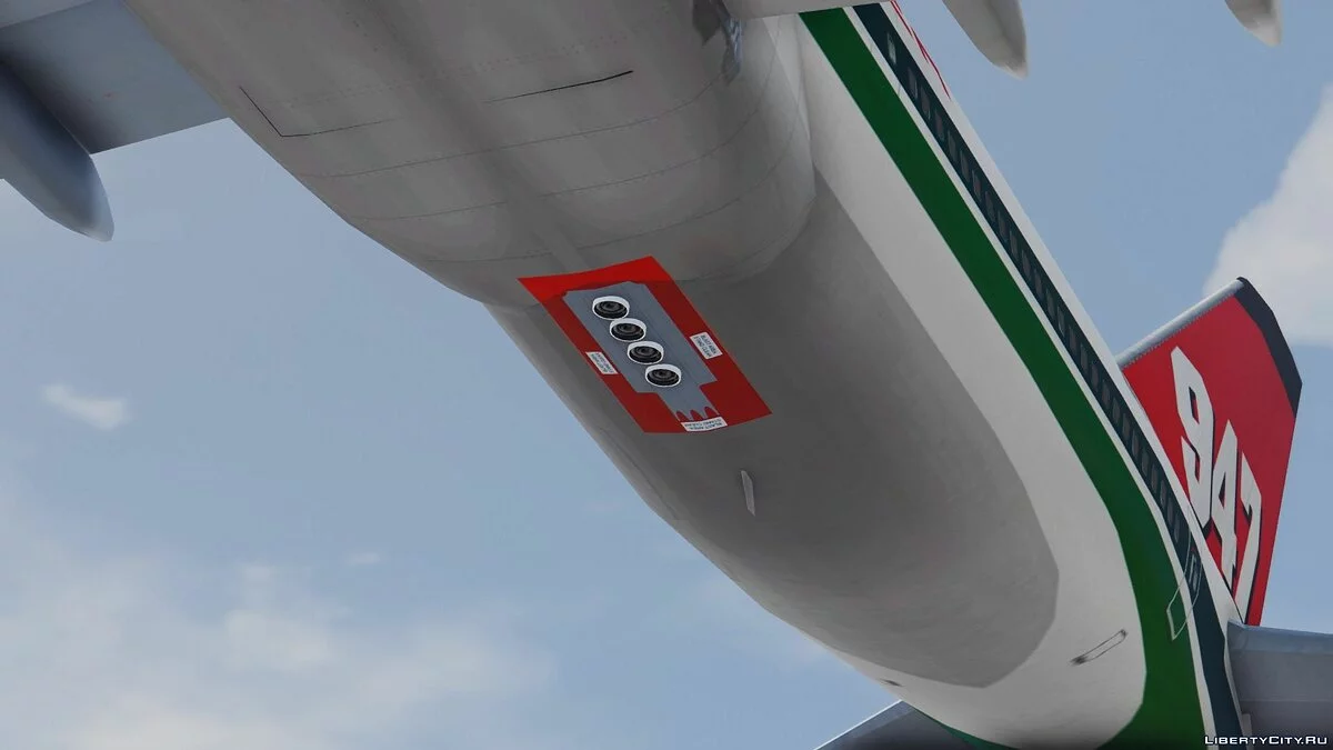 Avião de Combate Boeing 747-200 Supertanker [Add-On] / GTA 5