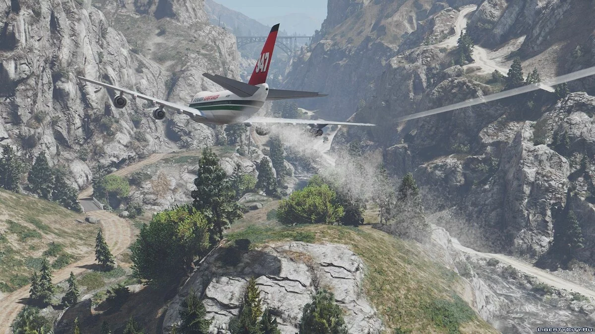 Avião de Combate Boeing 747-200 Supertanker [Add-On] / GTA 5