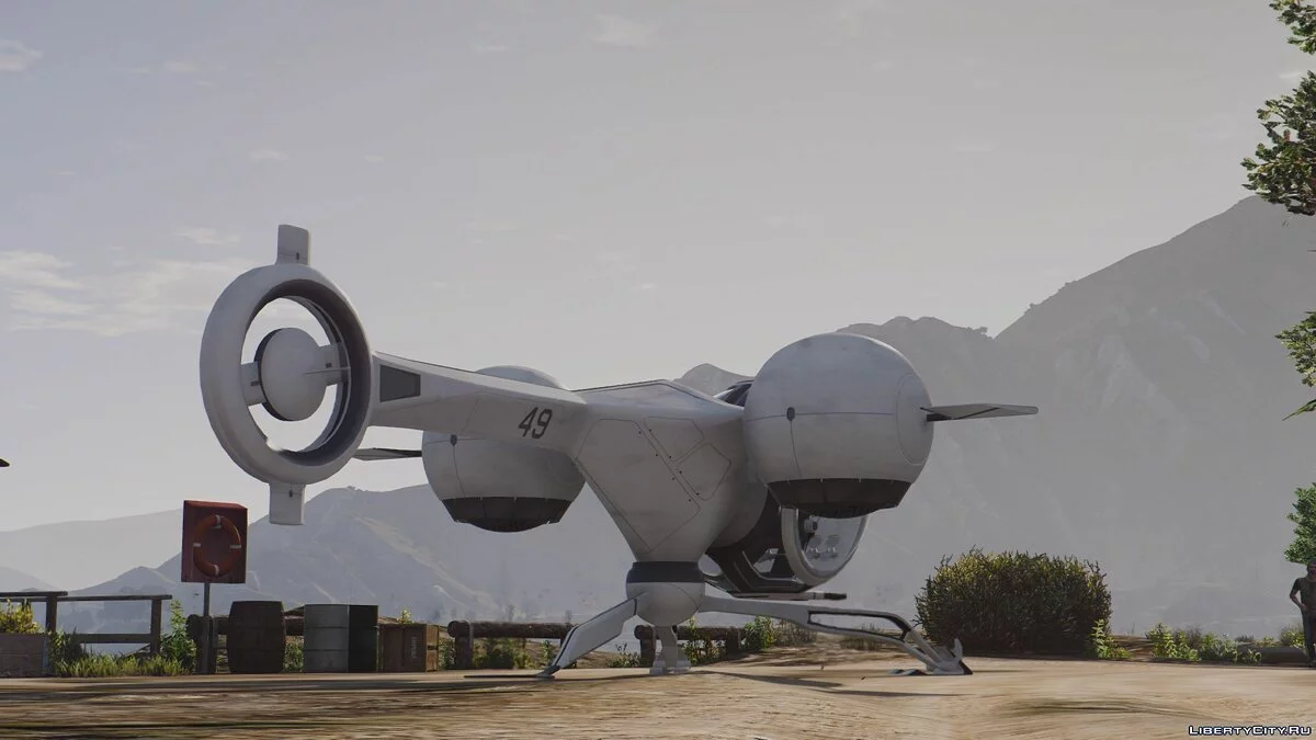 Bubbleship do Filme Oblivion [Adicional] / GTA 5