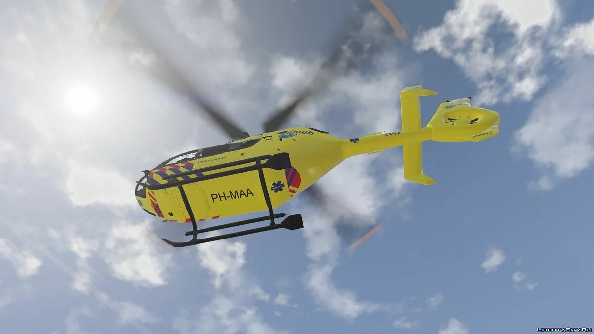EC-135 Niederländischer Lebensretter 1 / Traumahelikopter 2.0 / GTA 5