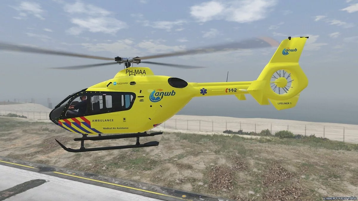 EC-135 Niederländischer Lebensretter 1 / Traumahelikopter 2.0 / GTA 5