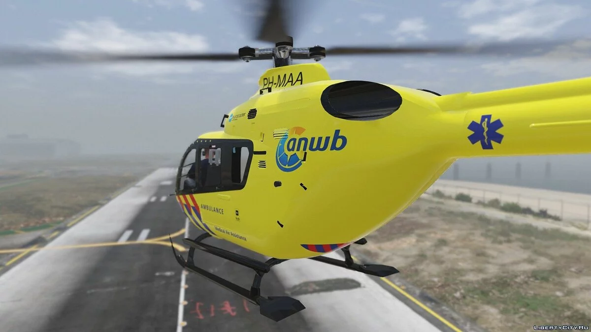 EC-135 Niederländischer Lebensretter 1 / Traumahelikopter 2.0 / GTA 5