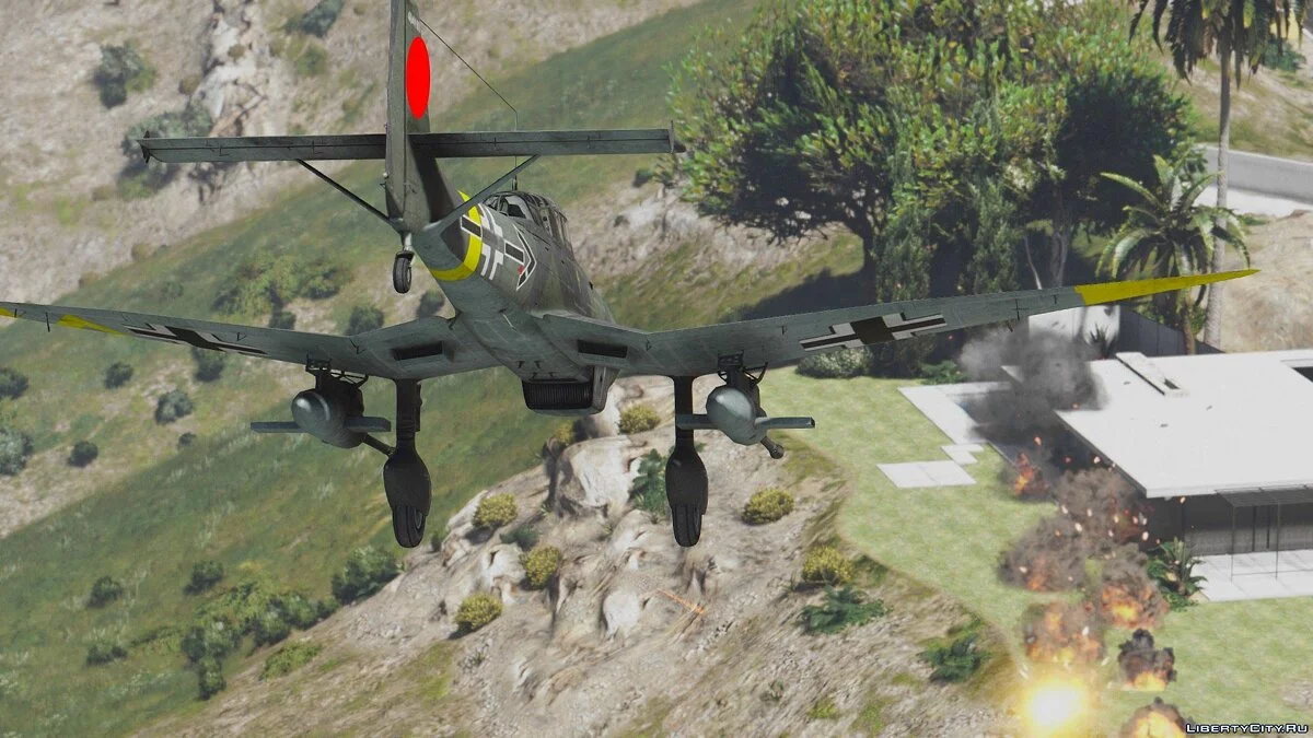 Ju-87D Stuka & Ju-87G2 Kanonenvogel 2em1 [Add-On] 1.2 / GTA 5