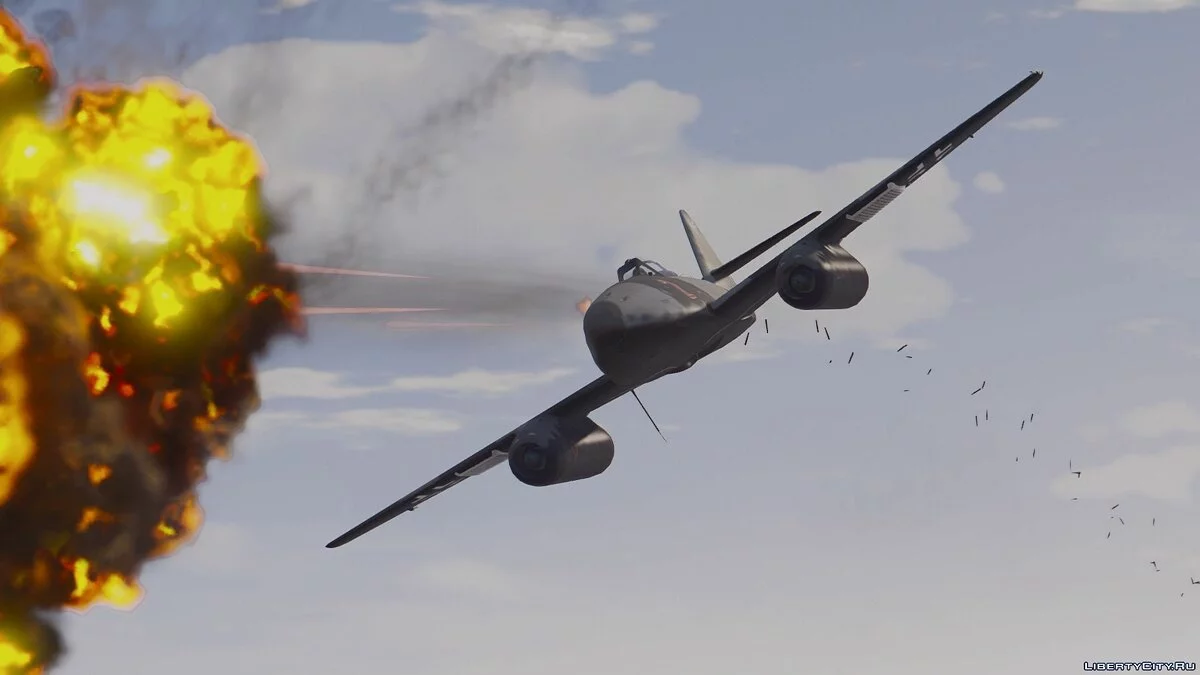 梅塞施密特 Me 262 A-1a（世界首款喷气式战斗机）[附加内容] / GTA 5