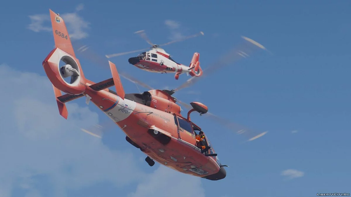 MH-65C海豚直升机[附加|多涂装] / GTA 5