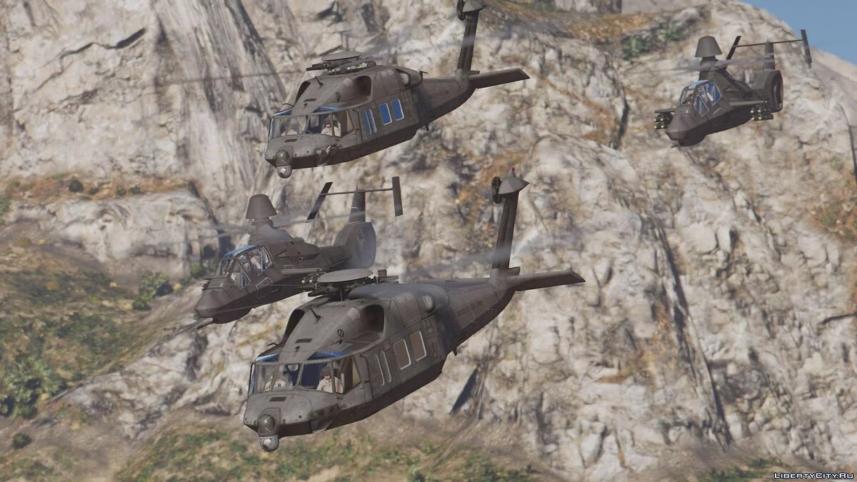 Hélicoptère d'attaque furtif RAH-66 Comanche [Add-On] / GTA 5