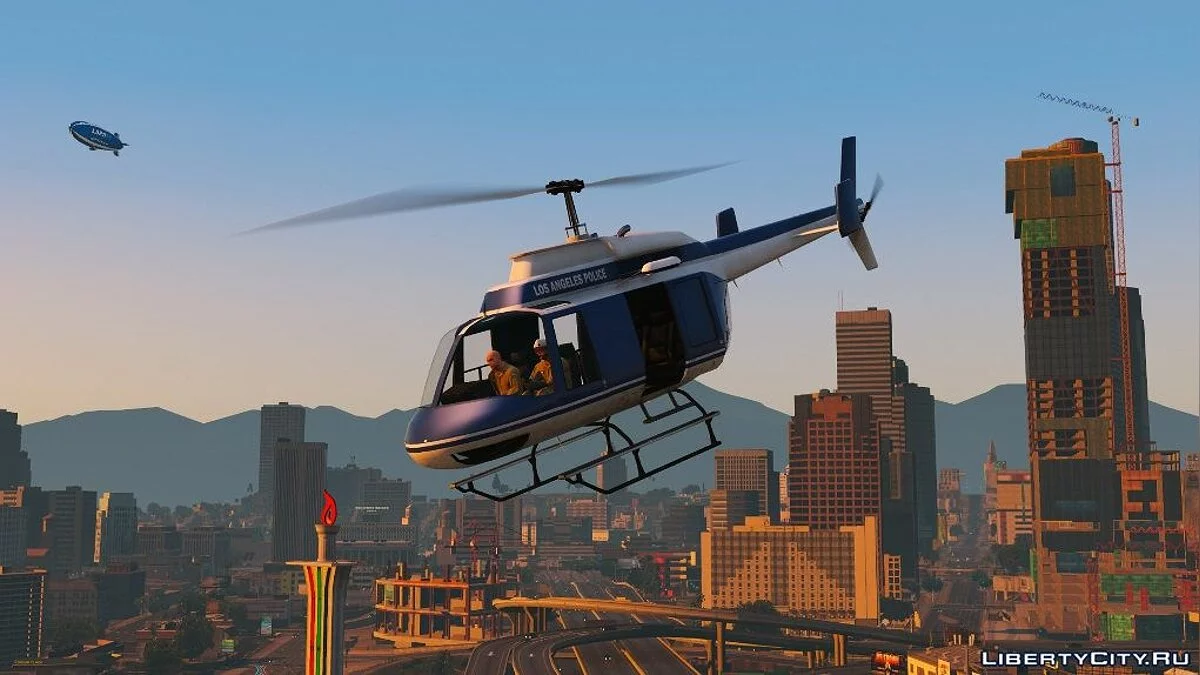 Hélicoptère LAPD des années 70 1.0.0 / GTA 5