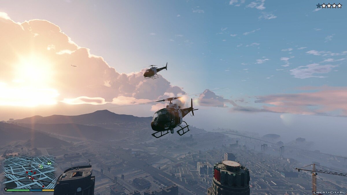 Gta 5 lapd helicopter фото 42
