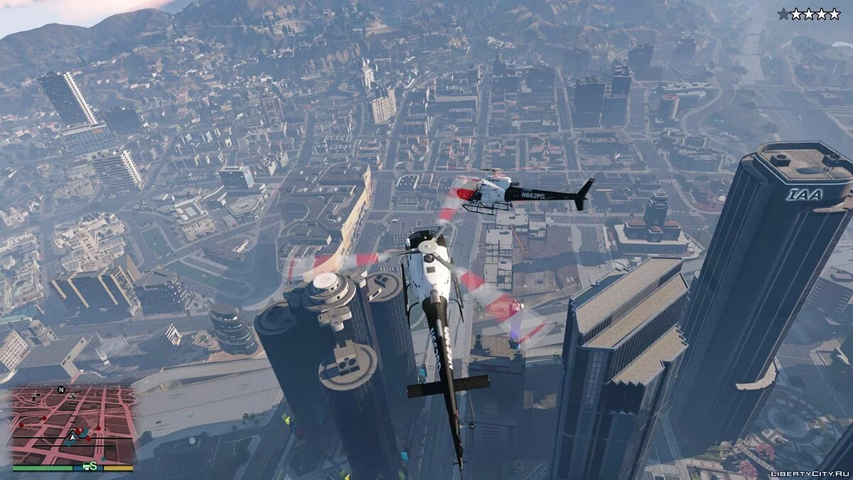 AS-350 Ecureuil LAPD [Reemplazo] 0.2 / GTA 5