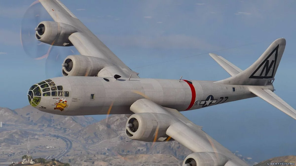 B-29A Superfortress (Hiroshima and Nagasaki Bomber) [Add-On] / GTA 5