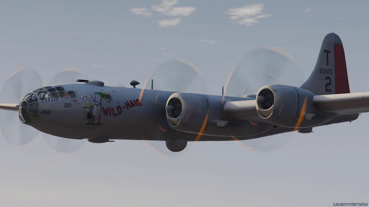 B-29A Superfortress (Hiroshima and Nagasaki Bomber) [Add-On] / GTA 5