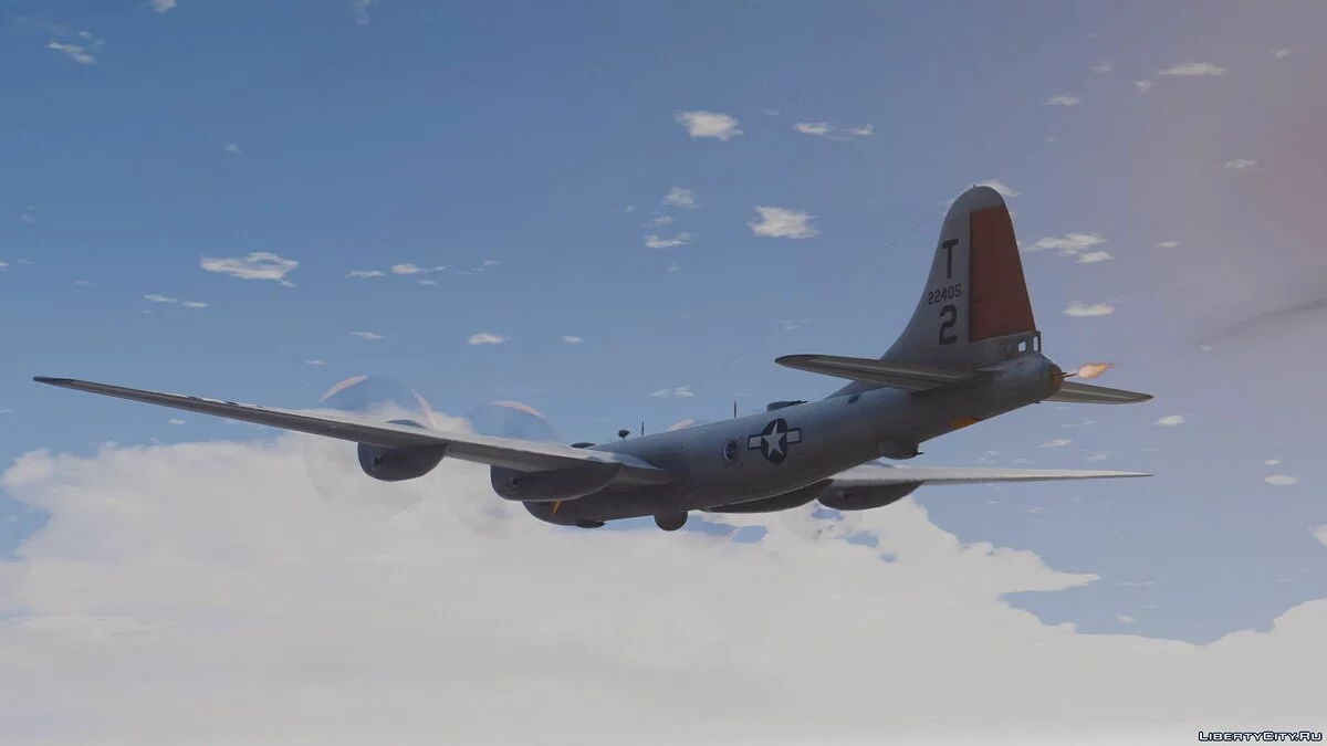 B-29A Superfortress (Hiroshima and Nagasaki Bomber) [Add-On] / GTA 5