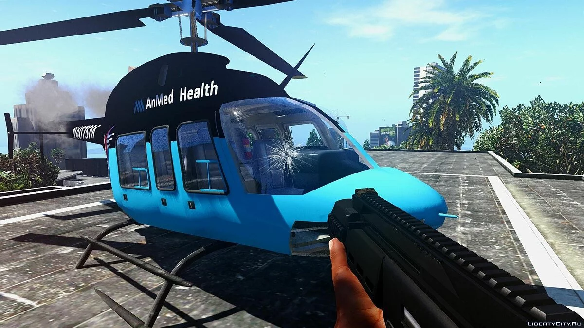 贝尔407直升机 [解锁 | 替代涂装] 1.0 / GTA 5