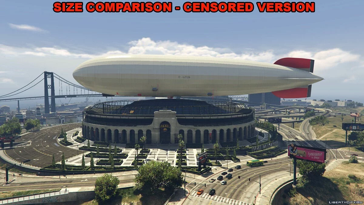 Hindenburg Airship [Add-On / Replace] 1.0 / GTA 5