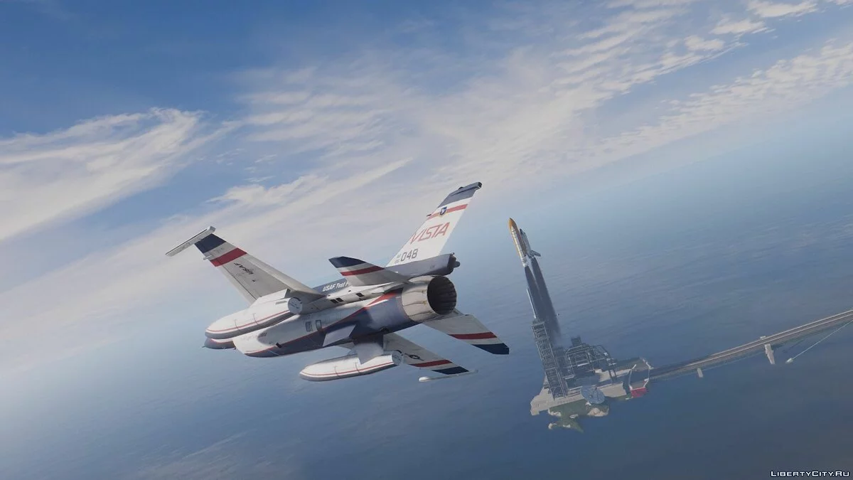 NF-16D Vista con boquilla de vectorización de empuje 3D [Add-On] / GTA 5