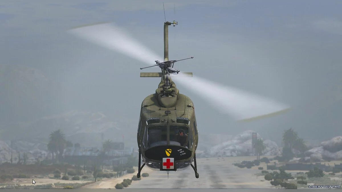 UH-1H 1st Calvary Medevac 1.0 / GTA 5