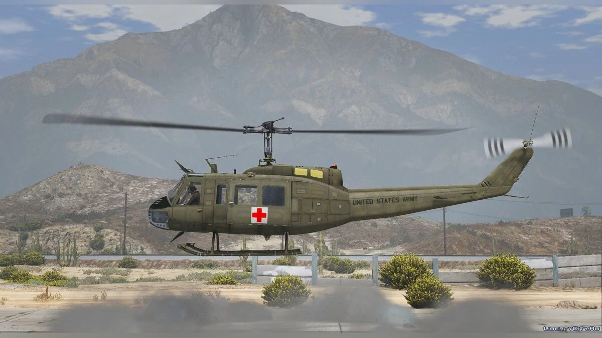 UH-1H 1st Calvary Medevac 1.0 / GTA 5