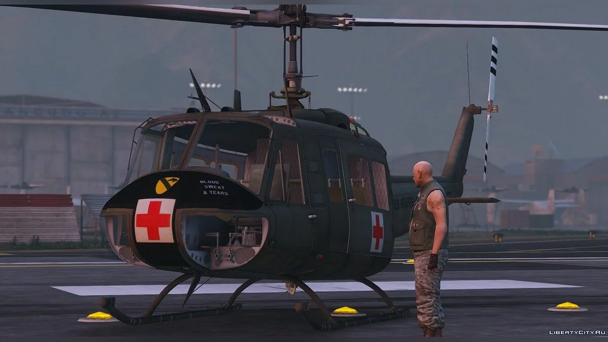 UH-1H 1st Calvary Medevac 1.0 / GTA 5