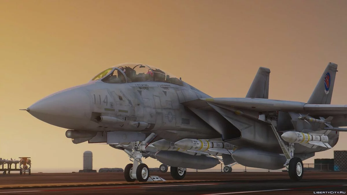 F-14A Tomcat [Custom missile models | Add-On] / GTA 5