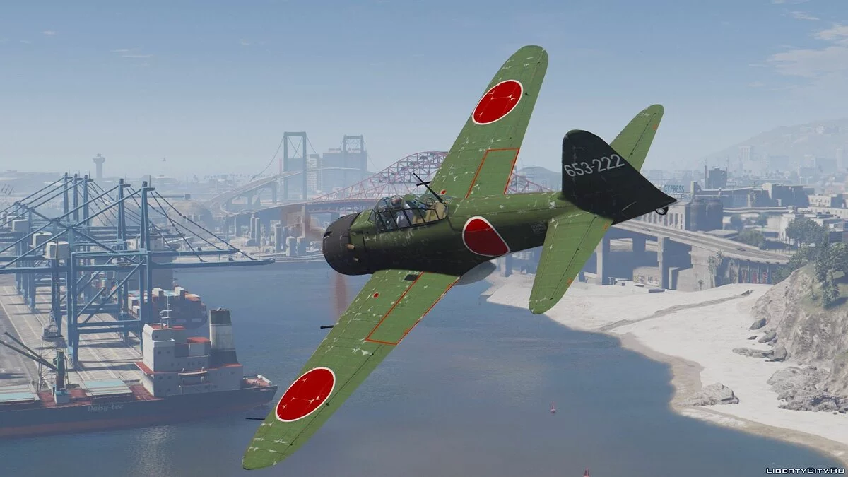 Mitsubishi A6M5 Zero (Ataque a Pearl Harbor) [Add-On] 1.1 / GTA 5
