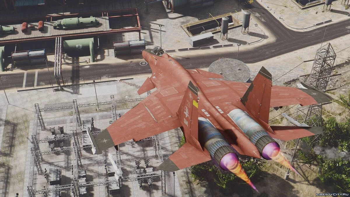 Su-33 Flanker-D / J-15 Fish / GTA 5